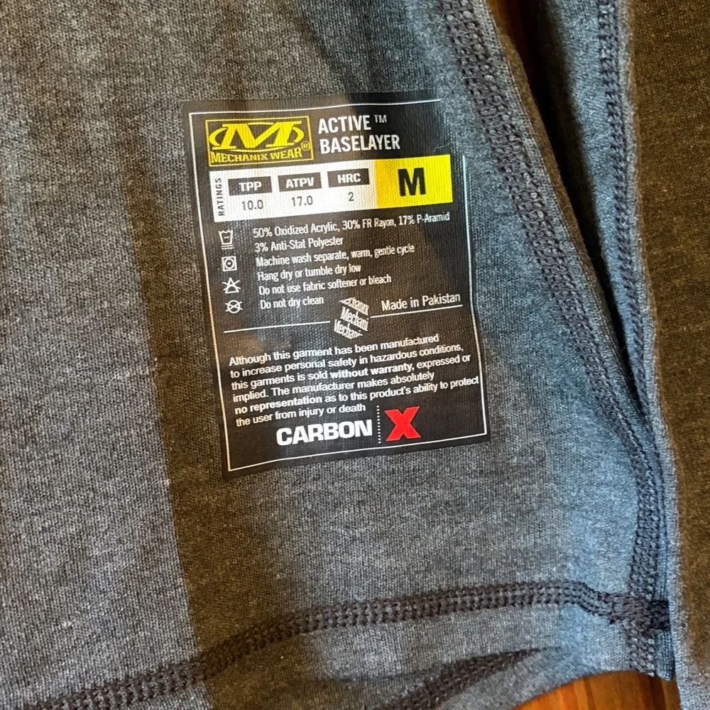 WELDERS🎄CARBONX♦️NON-FLAMMABLE BASELAYER - Picture 4 of 12